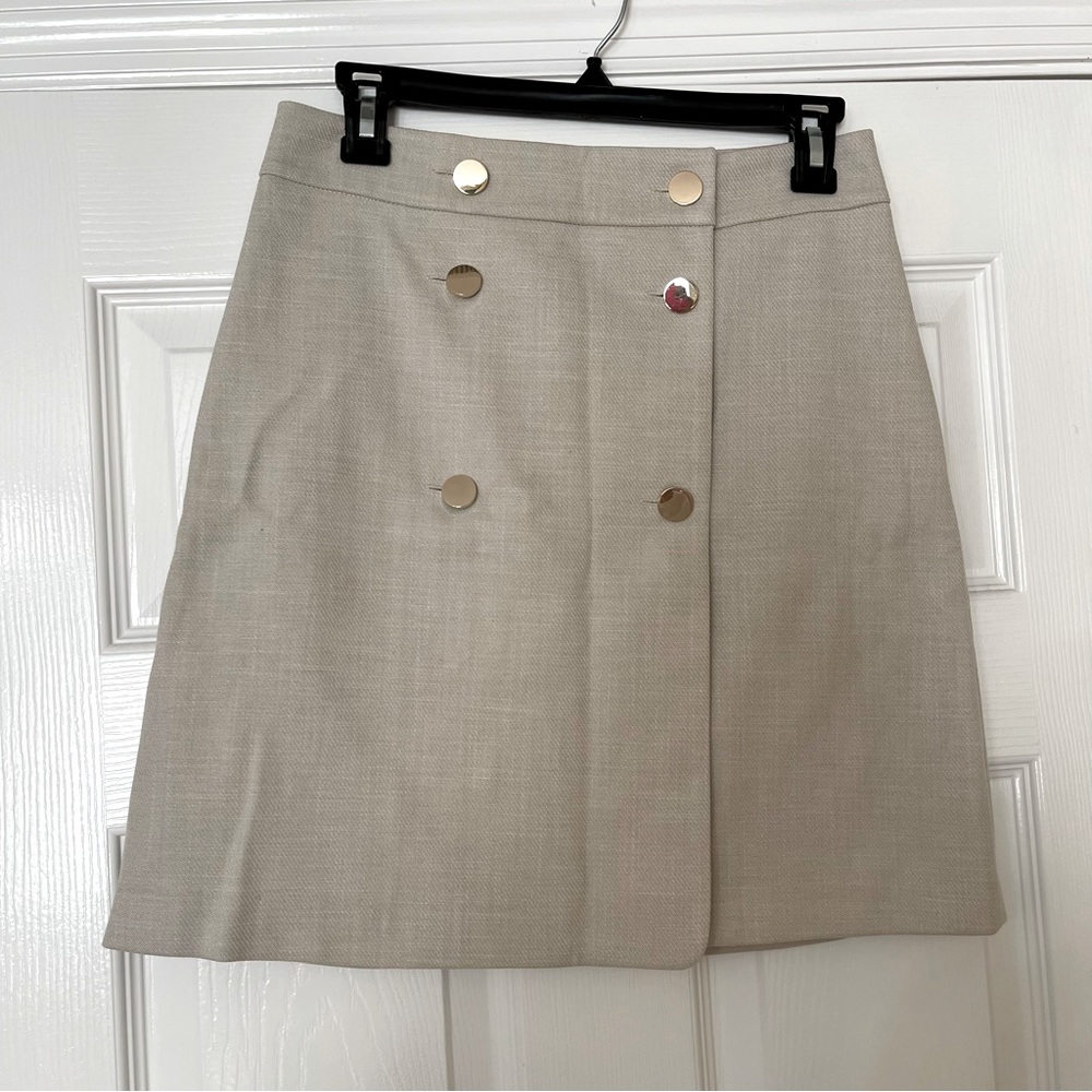 H&M Linen Wrap Skirt